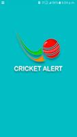 Cricket Alert & Reminder poster