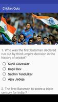 CricQuiz- Test Your Cricketing Knowledge. Affiche