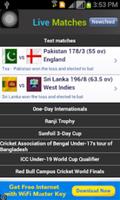 Live Cricket - WorldCup 2016 capture d'écran 1