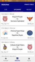 IPL 2018 (Live Score, Points Table, Schedule) تصوير الشاشة 2
