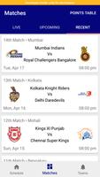 IPL 2018 (Live Score, Points Table, Schedule) تصوير الشاشة 3