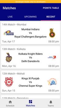 IPL 2018 (Live Score, Points Table, Schedule) スクリーンショット 3