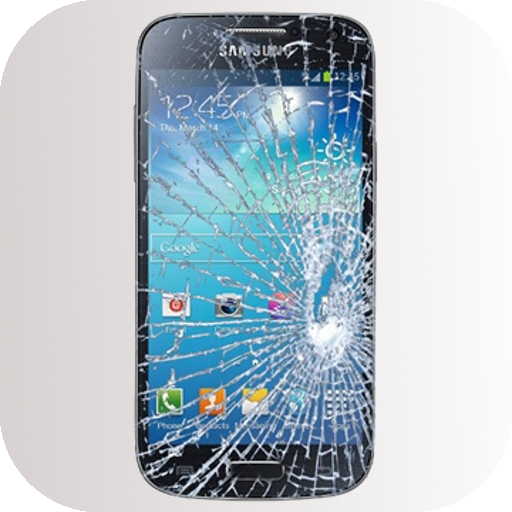 Telefon Broken Glass (Scherz)