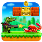 Angry Croco Jungle Adventure icône