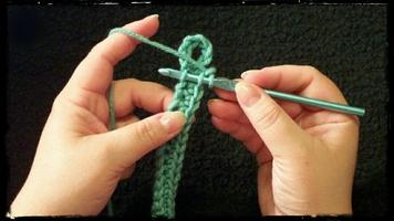 Aprenda a fazer crochê, costur Cartaz