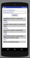 Crossword Solver Clue - Best Crossword solver 2018 capture d'écran 2