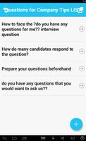 Questions for Company Tips screenshot 1