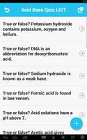 Acid Base Quiz imagem de tela 1