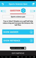 برنامه‌نما Sports Science Quiz عکس از صفحه