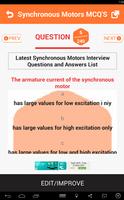 Synchronous Motors MCQs capture d'écran 2