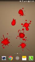 Blood Touch Live Wallpaper تصوير الشاشة 1