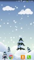 Snowfall HD Live Wallpaper Cartaz
