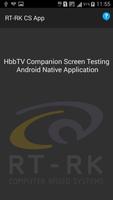 RT-RK HbbTV Companion Screen Testing App Affiche