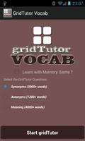 Play Vocab on gridTutor Affiche