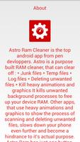 ASTRO Ram Cleaner - Booster capture d'écran 2