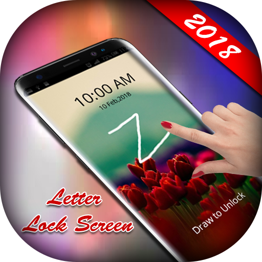 Letter Lock Screen 2018 - Gesture Lock Screen 2018