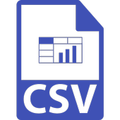 آیکون‌ CSV Viewer : Import Contacts