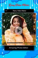 Rain Video Maker poster