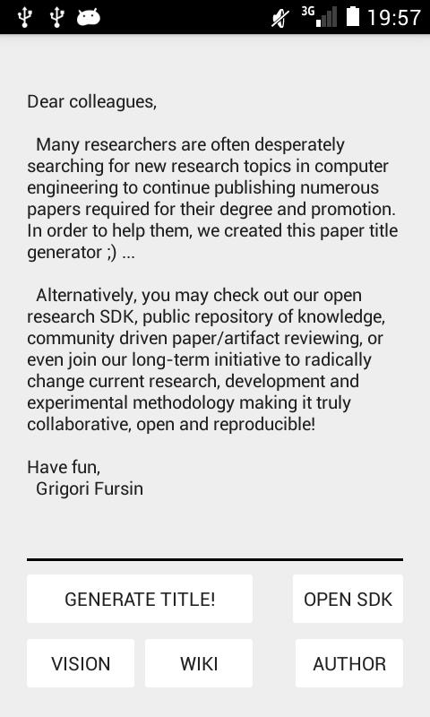 academic paper title generator