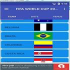 Offline Fifa World Cup Fixtures 2018 ícone