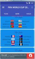 Offline Fifa World Cup Fixtures 2018 imagem de tela 2