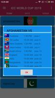 ICC World Cup Fixtures 2023 capture d'écran 3