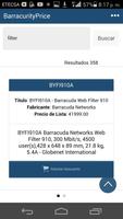 Barracuda Networks Precios de Lista Ekran Görüntüsü 1