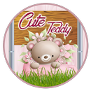 Cute Teddy Pink Theme APK