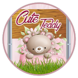 Cute Teddy Pink Theme icône