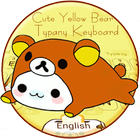 Typany Yellow Cute Bear Keyboard icon