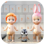 Angel Cute Penguin Keyboard