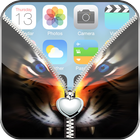 Monster Zipper Lock Screen أيقونة