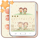 cute baby keyboard theme APK