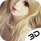 آیکون‌ Cute Barbie Doll Depth Live Wallpaper