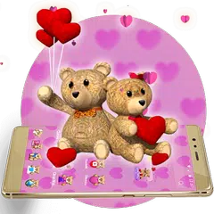 Cute Couple Teddy 3D APK download