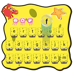 Alluring Sponge Keyboard Theme アプリダウンロード
