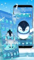 برنامه‌نما 3D Cute Ice Penguin Launcher عکس از صفحه