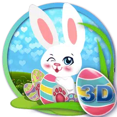 Happy Bunny Easter 3D APK Herunterladen