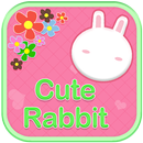 Cute Rabbit Theme&Emoji Keyboard APK