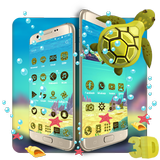 3D Lucky Turtle Theme icon