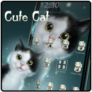 Cute Cat Kitty Theme APK