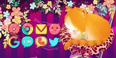 Dreamy Cute Cat 3D Theme Screenshot 3