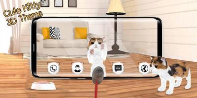 3D süße Katze Screenshot 3