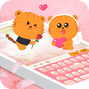 Amorous Leopard Keyboard Theme APK