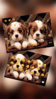 Cute Dogs Keyboard Affiche