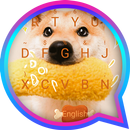 Cute Doggy Theme&Emoji Keyboard APK