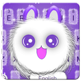 Blue Cute Fluffy Cat Keyboard