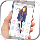 Cute Girl Launcher APK