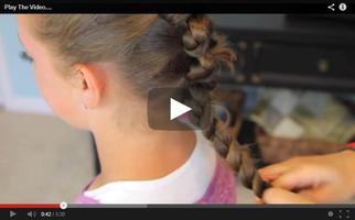 Cute Hairstyles for Girl 2017 Ekran Görüntüsü 2