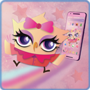 Happy Owl Cute Theme APK